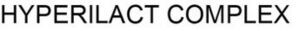 Image for mark 1884980 HYPERILACT COMPLEX