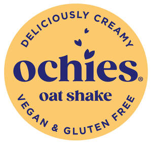 Image for mark UK00004236469 DELICIOUSLY CREAMY OCHIES. VEGAN OAT SHAKE 1 & GLUTEN FREE