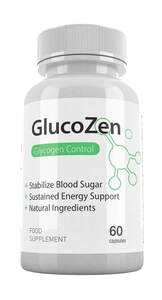 Image for mark UK00004294218 GlucoZen Glycogen Control
stabilize blood sugar sustained energy support natural ingredients food supplement
