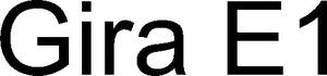 Image for mark 1853814_TIF Gira E1