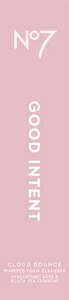 Image for mark UK00004161918 NO7 GOOD INTENT CLOUD BOUNCE WHIPPED FOAM CLEANSER HYALURONIC ACID & BLACK TEA FERMENT