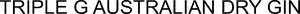 Image for mark 1874927_TIF TRIPLE G AUSTRALIAN DRY GIN