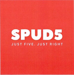 Image for mark LOGO SPUD5 JUST FIVE. JUST RIGHT