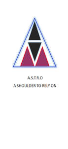 Image for mark UK00004263064 A.S.T.R.O A SHOULDER TO RELY ON