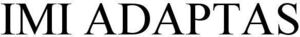 Image for mark 1877187 IMI ADAPTAS