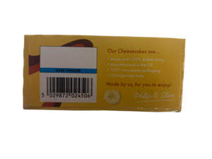 Image for mark UK00004294990_1of1_case_5of6 English Cheesecake Company 2 BANOFFEE PIE Cheesecake Slices