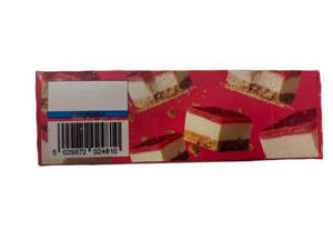 Image for mark UK00004296950_1of1_case_5of6 English Cheesecake Company RHUBARB & CUSTARD CHEESECAKE BITES
