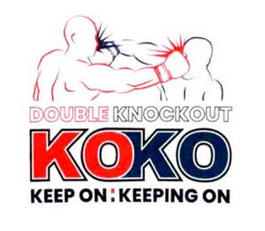 Image for mark UK00004384480 DOUBLE KNOCKOUT KOKO KEEP ON : KEEPING ON