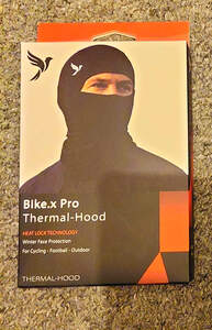 Image for mark UK00004384906 BIKE.X PRO THERMAL-HOOD HEAT LOCK TECHNOLOGY WINTER FACE PROTECTION FOR CYCLING - FOOTBALL - OUTDOOR THERMAL-HOOD