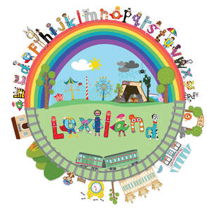 Image for mark UK00004388081 LEXILAND THE LEXILAND CAFE TRAIN STATION TICK TOCK ZOO CHUNK A B C D E F G H I J K L M N O P Q R S T U V W X Y Z