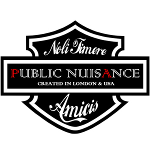 Image for mark UK00003081947 public nuisance created in London & USA. Noli Timere Amicis