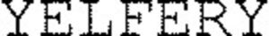 Image for mark 1853029 YELFERY