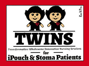 Image for mark UK00004156328_1of6 TWINS 
Transformative Wholesome Innovative Nursing Services for iPouch & Stoma Patients
Rm & Pm