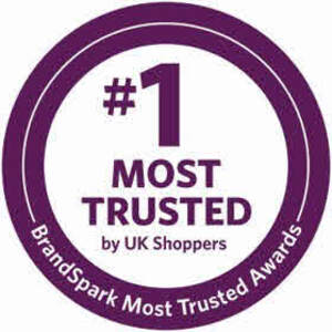 Image for mark UK00004196577 #1 MOST TRUSTED by UK Shoppers 
BrandSpark Most Trusted Awards