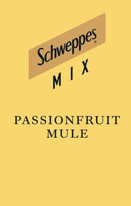 Image for mark UK00004199443 SCHWEPPES MIX PASSIONFRUIT MULE