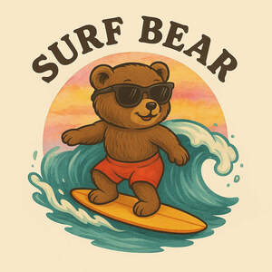 Image for mark UK00004202929 SURF BEAR