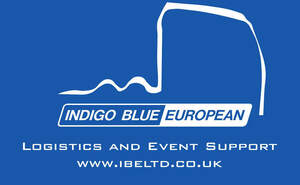 Image for mark UK00004203357 INDIGO BLUE EUROPEAN LOGISTICS AND EVENT SUPPORT WWW.IBELTD.CO.UK