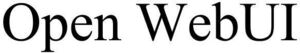 Image for mark 1844530 OPEN WEBUI