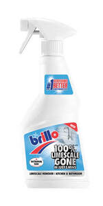 Image for mark UK00004211043 #1 PERFORMS BETTER IN INDEPENDENT TESTS NEW BRILLO 100%* LIMESCALE GONE IN JUST 5 MINS LIMESCALE REMOVER | KITCHEN & BATHROOM GOOD HOUSEKEEPING INSTITUTE APPROVED 2024