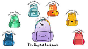 Image for mark UK00004213130 The Digital Backpack The Energise Backpack The Focus Backpack The Calm Backpack The Connect Backpack The Celebrate Backpack The Help Backpack