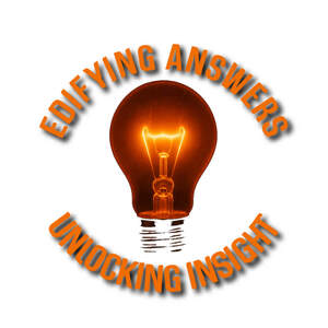 Image for mark UK00004214001_1of2 EDIFYING ANSWERS UNLOCKING INSIGHT
