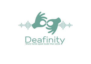 Image for mark UK00004215701 DEAFINITY WHERE HANDS SPEAK LOUDER THAN WORDS