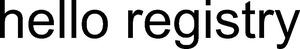 Image for mark 1859544_TIF hello registry