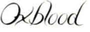Image for mark UK00004190303 Oxblood