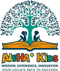 Image for mark UK00004203173_1of3 ALPHA+ KIDS. WISDOM, EXPERIENCE, INNOVATION. YOUR CHILD'S PATH TO SUCCESS!