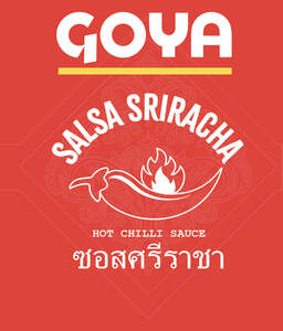 Image for mark UK00004221596 GOYA SALSA SRIRACHA HOT CHILLI SAUCE