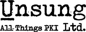 Image for mark UK00004223930 Unsung Ltd. All Things PKI