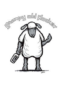 Image for mark UK00004225653 GRUMPY OLD FLOCKER COOKIE