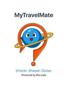 Image for mark UK00004210914 MYTRAVELMATE SMARTER. SHARPER. SLICKER. POWERED BY RIA LABS