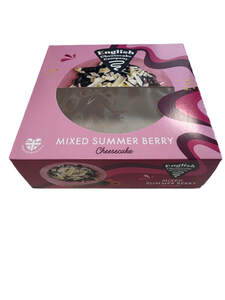 Image for mark UK00004204398_1of1_case_3of6 English Cheesecake Company Mixed Summer Berry Cheesecake Made With British Dairy
