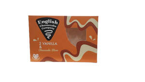 Image for mark UK00004226769_1of1_case_1of6 English Cheesecake Company 2 vanilla & cheesecake slices made with British Dairy