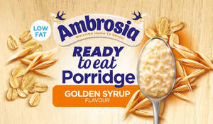 Image for mark UK00004234981 AMBROSIA READY TO EAT PORRIDGE GOLDEN SYRUP FLAVOUR