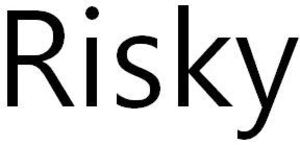 Image for mark 1793488 Risky