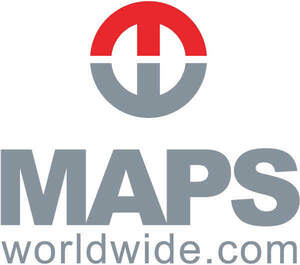 Image for mark UK00004211811 MAPS WORLDWIDE.COM