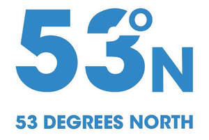 Image for mark UK00004245332 53&ordm; N 53 DEGREES NORTH