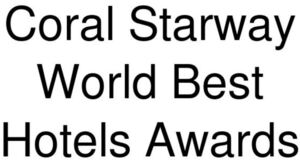 Image for mark 1868750 CORAL STARWAY WORLD BEST HOTELS AWARDS