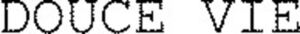 Image for mark 1870963 DOUCE VIE