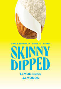 Image for mark UK00004252739 SNACK WITH NO STRINGS ATTACHED SKINNY DIPPED LEMON BLISS ALMONDS