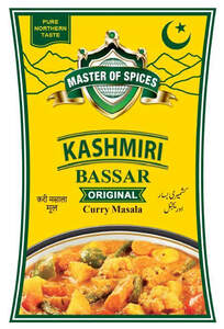 Image for mark UK00004266605 PURE NORTHERN TASTE MASTER OF SPICES KASHMIRI BASSAR करी मसाला ORIGINAL मूल CURRY MASALA