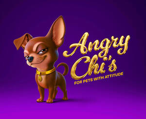 Image for mark UK00004266904_1of4_case_1of6 Angry Chi's For pets with attitude