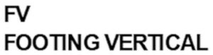 Image for mark 1877556 FV FOOTING VERTICAL
