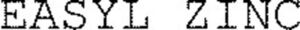 Image for mark 1866477 EASYL ZINC
