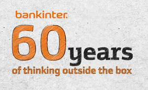 Image for mark UK00004243116 bankinter. 60 years of thinking outside the box