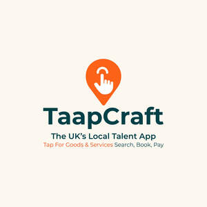 Image for mark UK00004260947_1of5 TAAPCRAFT, THE UK'S LOCAL TALENT APP, TAP FOR GOODS & SERVICES, SEARCH, BOOK, PAY