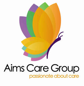 Image for mark UK00004273842 AIMS CARE GROUP PASSIONATE ABOUT CARE