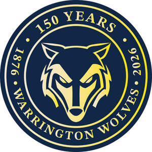 Image for mark UK00004278481_1of3 WARRINGTON WOLVES 150 YEARS 1876 2026